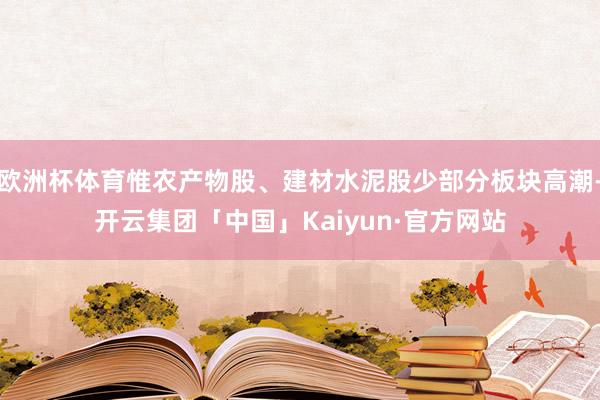 欧洲杯体育惟农产物股、建材水泥股少部分板块高潮-开云集团「中国」Kaiyun·官方网站