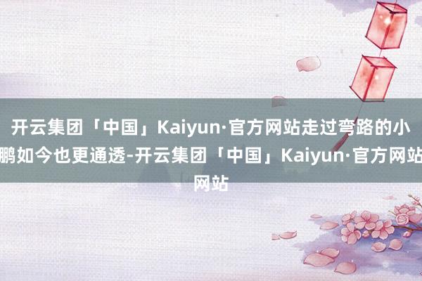 开云集团「中国」Kaiyun·官方网站走过弯路的小鹏如今也更通透-开云集团「中国」Kaiyun·官方网站